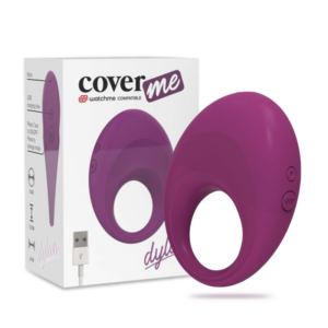Coverme-Dylan Ring Wiederaufladbar + Watchme Fernbedienung-Silikon · Sextoys (Bild 3)