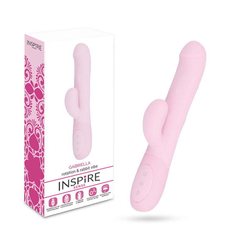 Inspire-Gabriella Pink Vibrator Rabbit Rotator · Vibratoren (Bild 3)