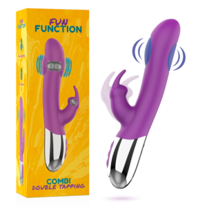 Fun Function-Combi Double Tapping-10 Geschwindigkeiten, Wiederaufladbar, USB · Vibratoren