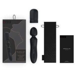 B Swish-Bthrilled Vibrator Wand Premium Black-Silikon · Vibratoren (Bild 4)