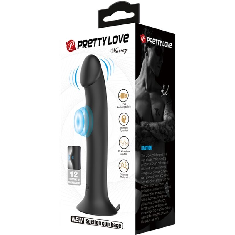 High Tech-Murray Black Vibrator Klitoris und Saugnapf-Silikon · Vibratoren (Bild 7)