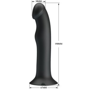 High Tech-Murray Black Vibrator Klitoris und Saugnapf-Silikon · Vibratoren (Bild 8)