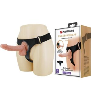 Harness Collection-Armband Harness Universal mit Dildo Kevin 19 · Strap-on & Harness (Bild 9)
