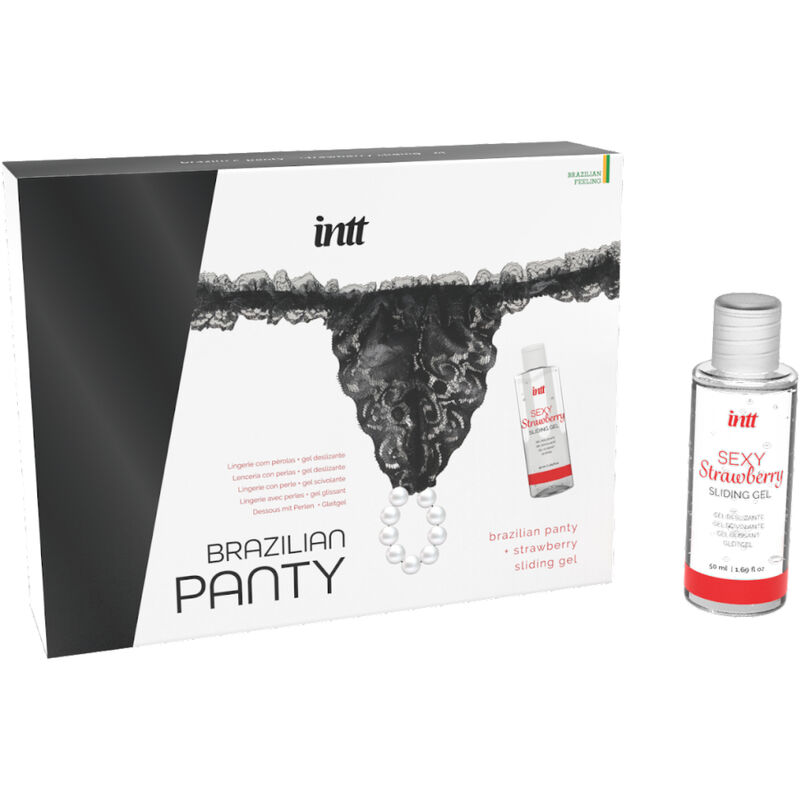 Intt Releases-Slip Brasilianer mit Perlen und Gleitgel Gel · Gleitgel (Bild 3)