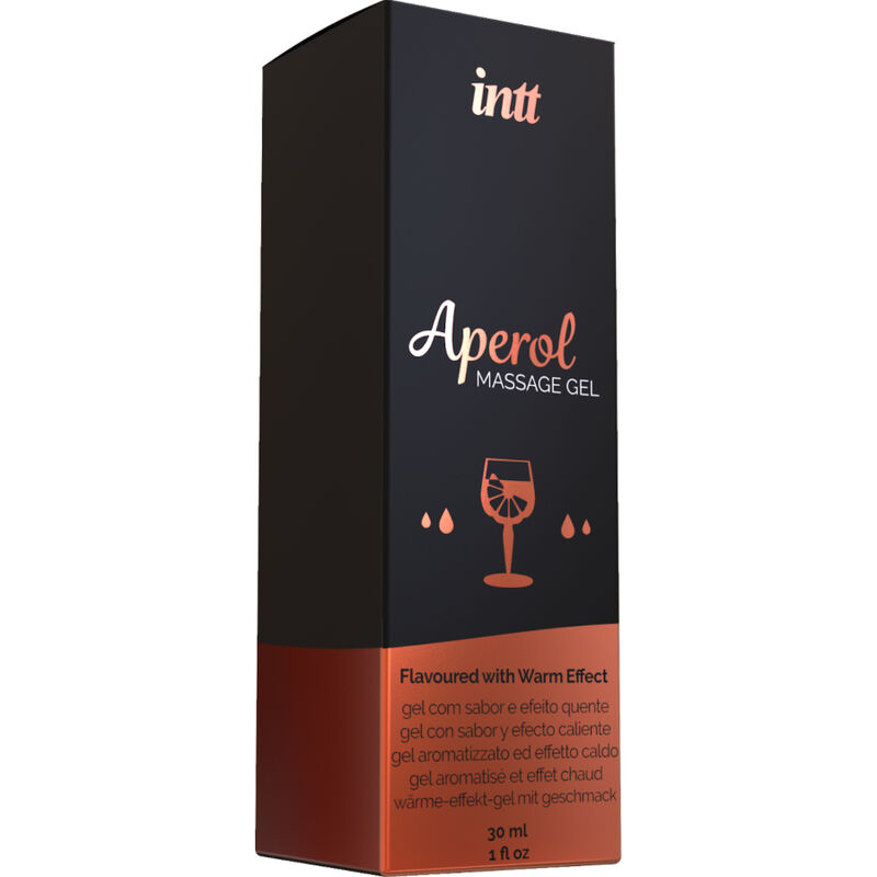 Intt Massage & Oral Sex-Gel Massage und Oral Sex Aperol, Effekt · Kosmetika & Aphrodisiaka (Bild 2)