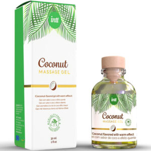 Intt Vegan Line-Intt Veganer Massage Gel mit Geschmack und Geschmack · Kosmetika & Aphrodisiaka (Bild 2)
