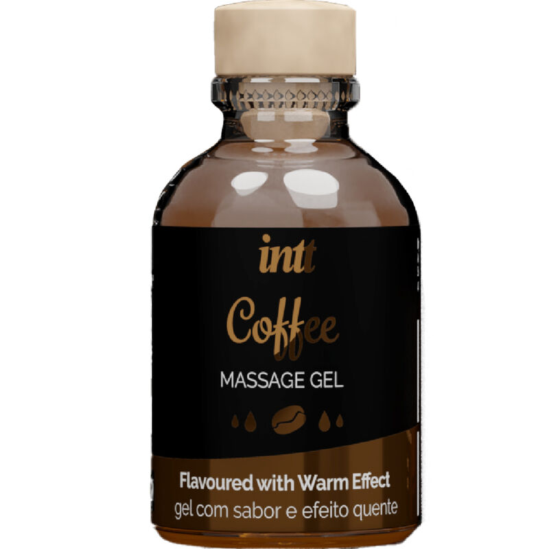 Intt Massage & Oral Sex-Massage Gel Geschmack und Geschmack von Kaffee · Kosmetika & Aphrodisiaka