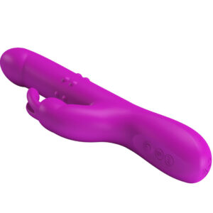 High Tech-Reese Vibrator Rabbit mit Lila-Silikon-Rotation, 12 Geschwindigkeiten · Vibratoren (Bild 10)