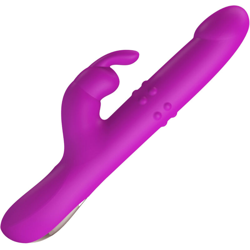 High Tech-Reese Vibrator Rabbit mit Lila-Silikon-Rotation, 12 Geschwindigkeiten · Vibratoren (Bild 8)