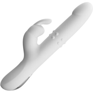 High Tech-Reese Vibrator mit Silber-Silikon-Rotation, 12 Geschwindigkeiten · Vibratoren