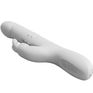 High Tech-Reese Vibrator mit Silber-Silikon-Rotation, 12 Geschwindigkeiten · Vibratoren (Bild 9)