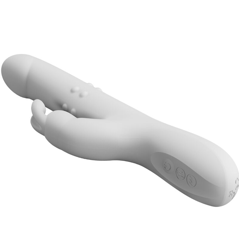 High Tech-Reese Vibrator mit Silber-Silikon-Rotation, 12 Geschwindigkeiten · Vibratoren (Bild 9)