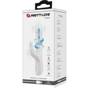 High Tech-Reese Vibrator mit Silber-Silikon-Rotation, 12 Geschwindigkeiten · Vibratoren (Bild 8)