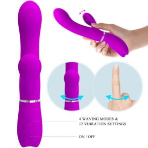 High Tech-Vibrator Stimulator für Clitoris-Silikon, 12 Geschwindigkeiten · Vibratoren (Bild 5)