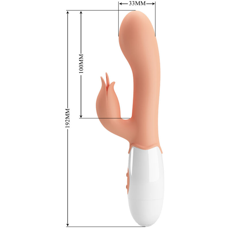 High Tech-Bloody Mary Vibrator mit Stimulator der Klitoris-TPR, 12 · Vibratoren (Bild 6)