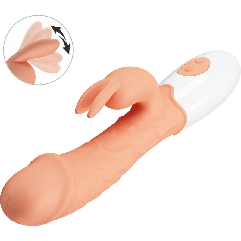 High Tech-Vibrator Osterhasen mit Stimulator-TPR, 12 Geschwindigkeiten · Vibratoren (Bild 5)