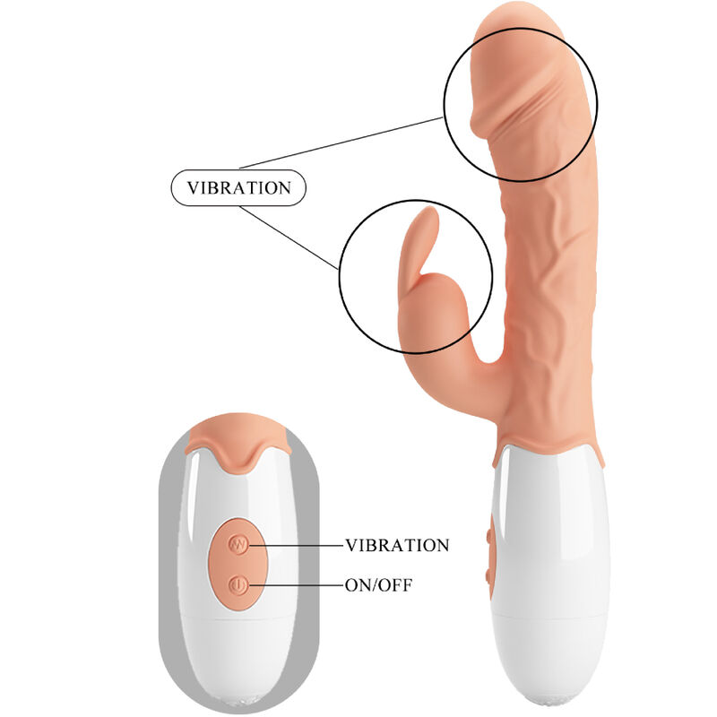 High Tech-Vibrator Osterhasen mit Stimulator-TPR, 12 Geschwindigkeiten · Vibratoren (Bild 9)