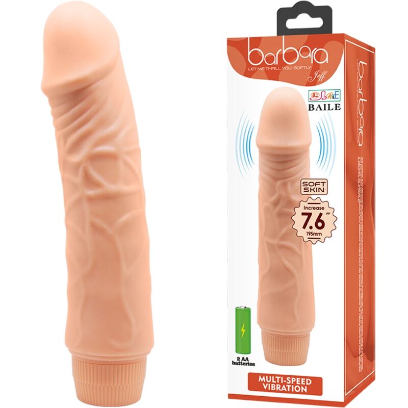 Baile Vibrators-Barbara Vibrator Realistisch 20 cm-PVC · Vibratoren (Bild 2)