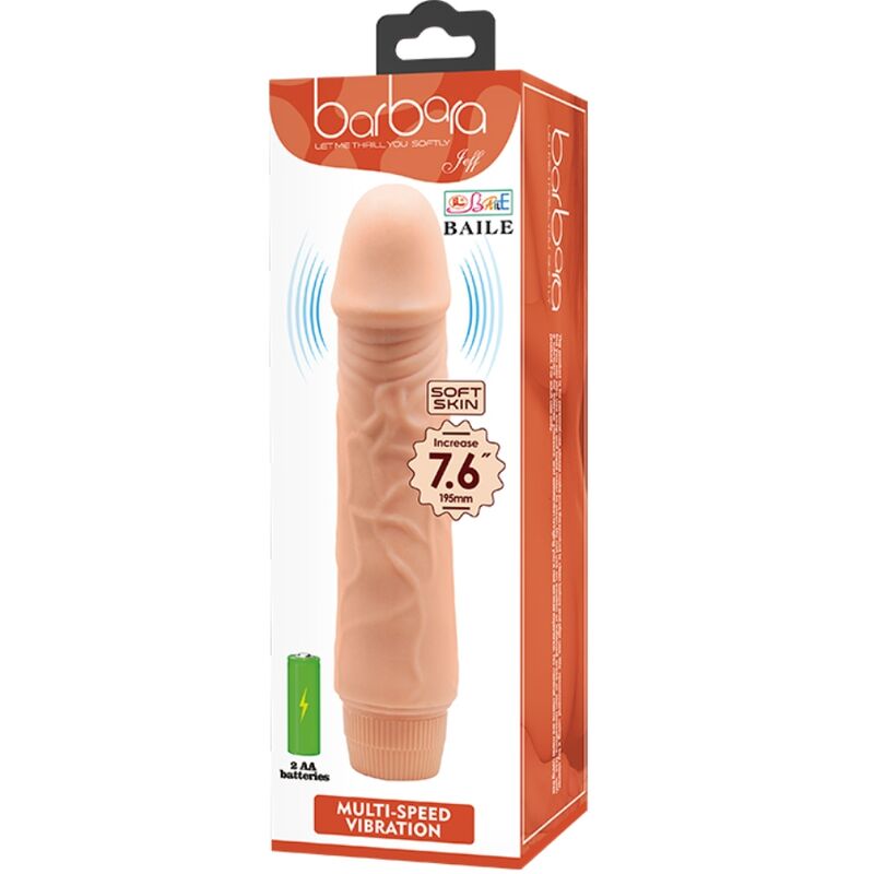 Baile Vibrators-Barbara Vibrator Realistisch 20 cm-PVC · Vibratoren (Bild 8)