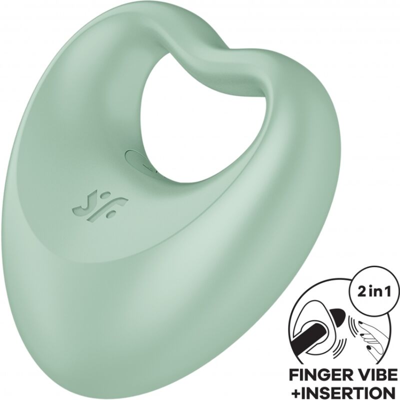 Satisfyer Vibrator-Perfect Pair 3 Grün-Silikon, 12 Geschwindigkeiten · Sextoys