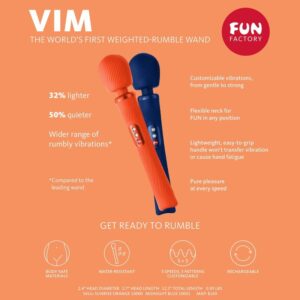 Fun Factory-Vim Wand Vibrator Silikon-Ponderat · Vibratoren (Bild 6)