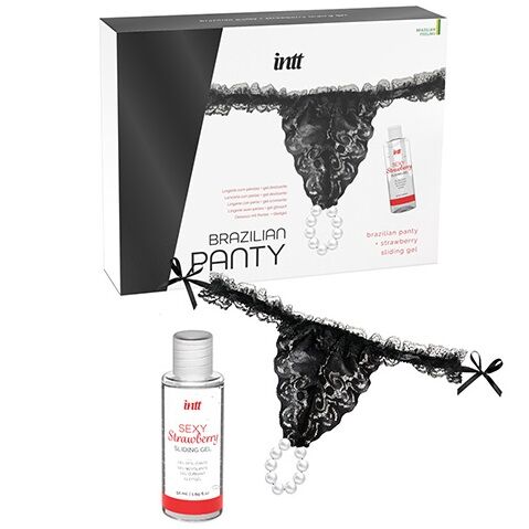 Intt Releases-Slip Brasilianer mit Perlen und Gleitgel Gel · Gleitgel (Bild 4)
