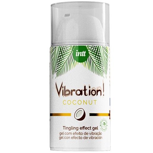 Intt Vegan Line-Vibrierendes Gel stimulierend Vegano mit Aroma von Cocco · Aphrodisiaka für Frauen