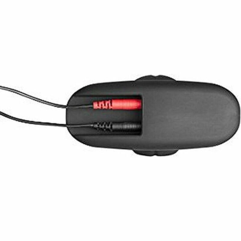 Electrastim-Rocker Analplug in Silikon Schwarz, Größe groß · Sextoys (Bild 2)