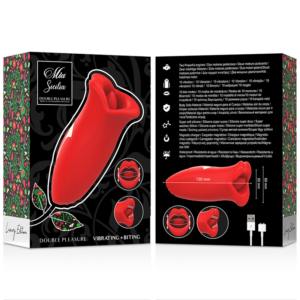Mia-Sicilia Double Pleasure Klitoris Vibrator mit Sprache, Doppel · Vibratoren (Bild 6)