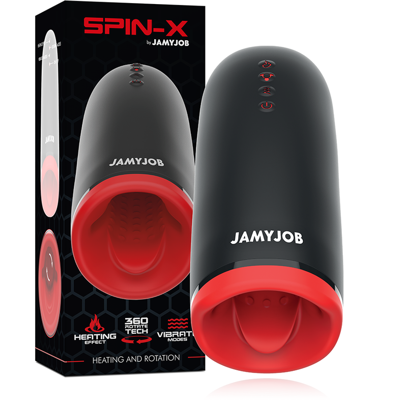 Jamyjob-Spin-x Masturbator mit Drehung und Funktion · Sextoys (Bild 2)