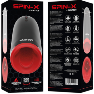 Jamyjob-Spin-x Masturbator mit Drehung und Funktion · Sextoys (Bild 8)