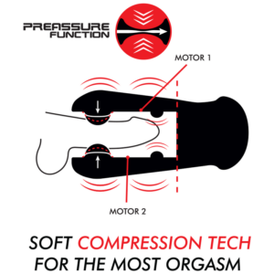 Jamyjob-Jango Masturbator mit Kompression und Vibrationen-Silizium, 5 · Sextoys (Bild 3)