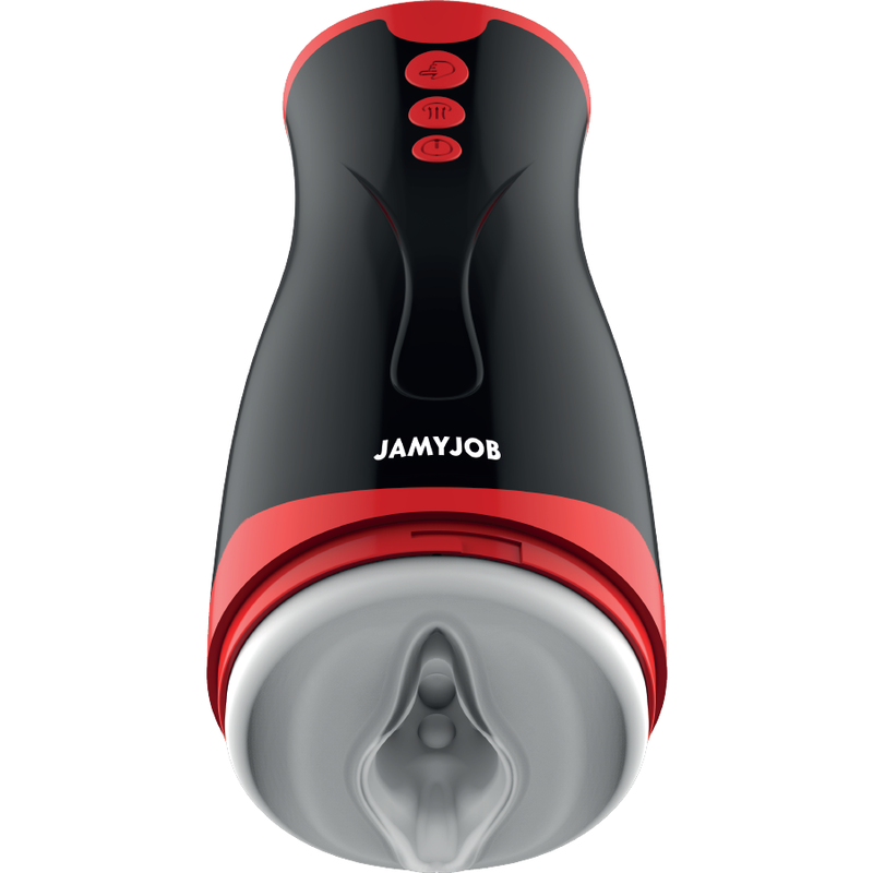Jamyjob-Jango Masturbator mit Kompression und Vibrationen-Silizium, 5 · Sextoys (Bild 5)