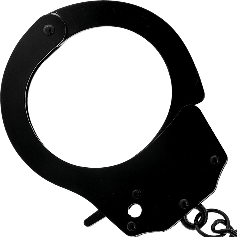 Darkness-Handschellen schwarze Metalle für die Hände · Bondage & Handschellen (Bild 3)