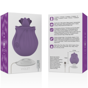 Intense Fun Toys-Lila Stimulator Klitoris 10 Schwingungen · Vibratoren (Bild 3)