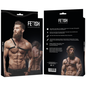 Fetish Submissive Attitude-Attraktion Harness Brust für Männer · Herrenunterwäsche (Bild 6)