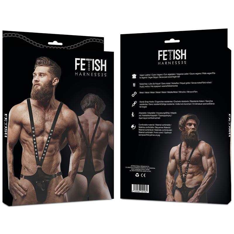 Fetish Submissive Attitude-Fetish Submissive Harness für Mann · Herrenunterwäsche (Bild 5)
