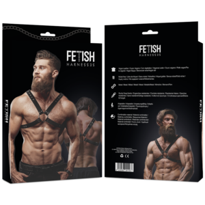 Fetish Submissive Attitude-Harness Attraktion auf der männlichen Brust · Herrenunterwäsche (Bild 5)