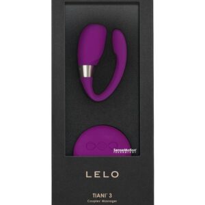 Lelo-Insignia Tiani 3 Massagegerät für Paar Lila-Silikon, 7 Geschwindigkeiten · Vibratoren (Bild 3)