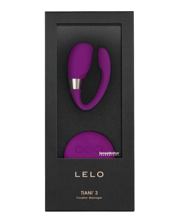 Lelo-Insignia Tiani 3 Massagegerät für Paar Lila-Silikon, 7 Geschwindigkeiten · Vibratoren (Bild 3)
