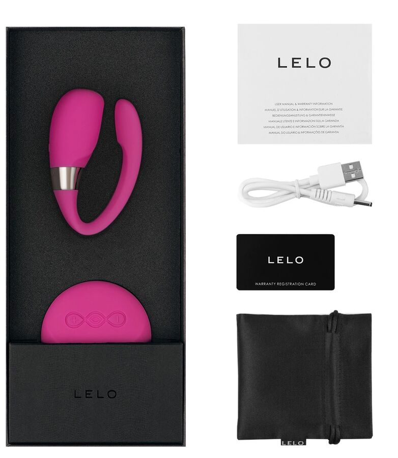 Lelo-Insignia Tiani 3 Massagegerät für Paare, Fuchsia-Silikon, 7 · Vibratoren (Bild 3)