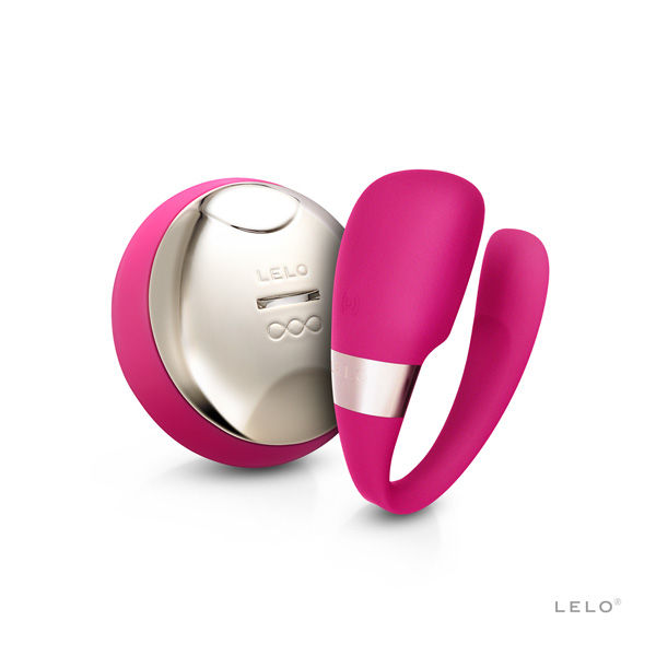 Lelo-Insignia Tiani 3 Massagegerät für Paare, Fuchsia-Silikon, 7 · Vibratoren (Bild 2)