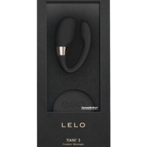 Lelo-Insignia Tiani 3 Massagegerät für Paare, Schwarz-Silikon, 7 · Vibratoren (Bild 2)