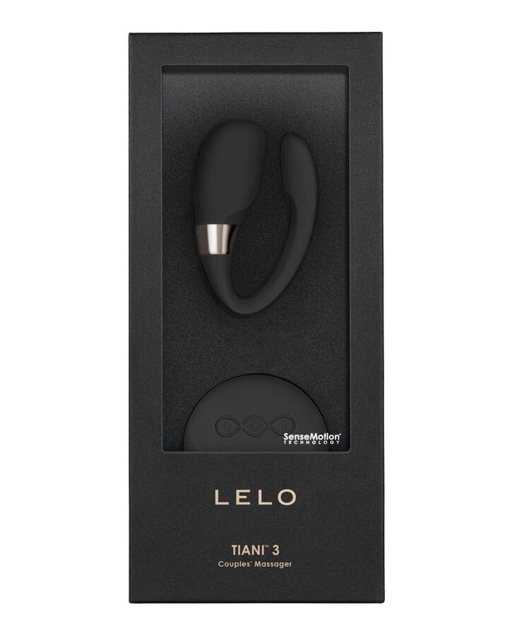 Lelo-Insignia Tiani 3 Massagegerät für Paare, Schwarz-Silikon, 7 · Vibratoren (Bild 2)