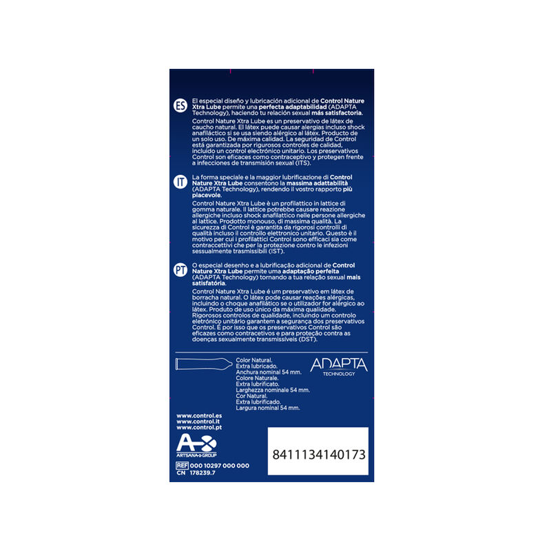 Control Condoms-Adapta Nature Extralube Reserve 12 · Kondome (Bild 2)