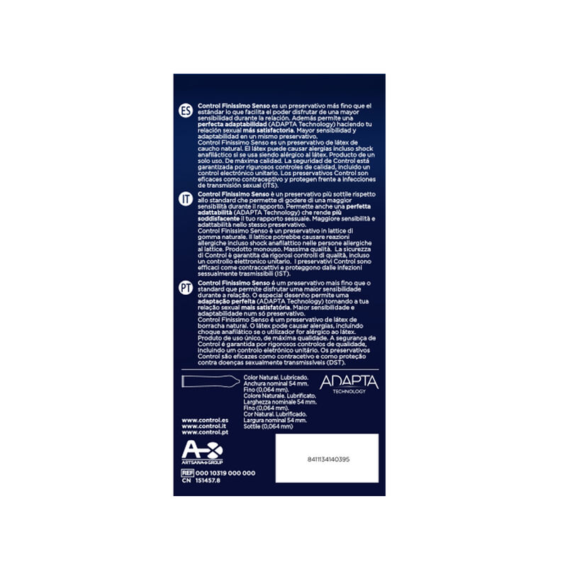 Control Condoms-Geeignet 24 Stk.-Lactice Kondome Sense · Kondome (Bild 2)