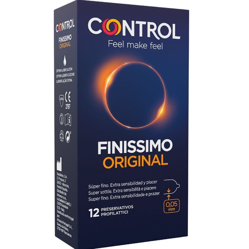 Control Condoms-Finissimo Kondome superdünn, 12
