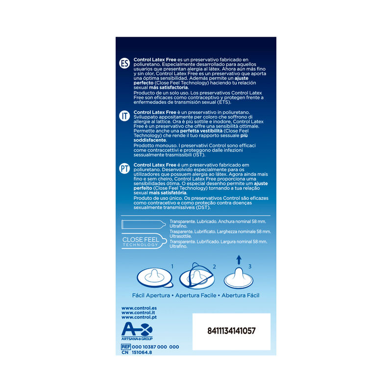Control Condoms-Ohne Ultra-dünnen-Lactice-Präservative, 5 · Kondome (Bild 2)