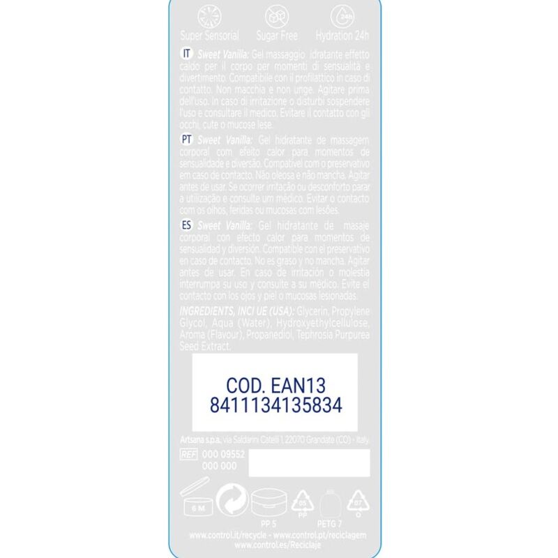 Control Lubes-2 En 1 Massage und Genuss Süße Madagaskar 200 Ml · Kosmetika & Aphrodisiaka (Bild 2)