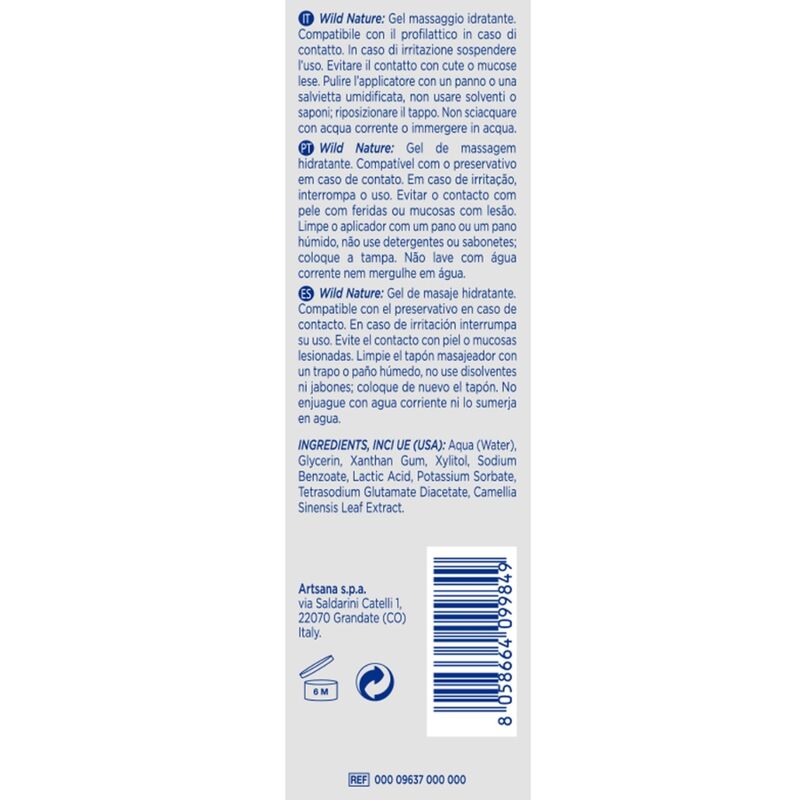 Control Lubes-Wild Nature Gel Massage 3 in 1 200 ml · Kosmetika & Aphrodisiaka (Bild 2)